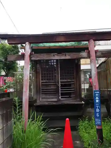 最勝稲荷神社の鳥居