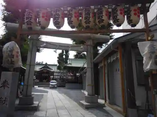 長浦神社の鳥居