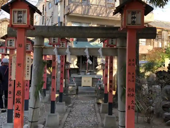千住神社の鳥居