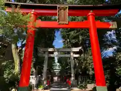 馬橋稲荷神社の鳥居