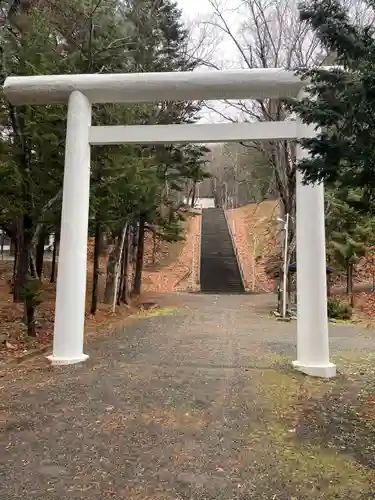 温根湯神社の鳥居