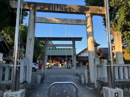 御井神社の鳥居