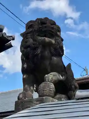 吒枳尼天(法伝寺)の狛犬