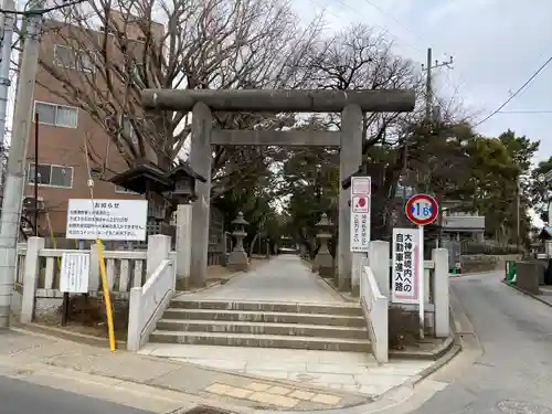 意富比神社の鳥居