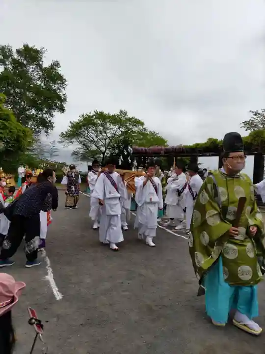 武蔵御嶽神社のお祭り