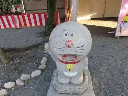 富知六所浅間神社の狛犬