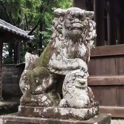 稲前神社の狛犬