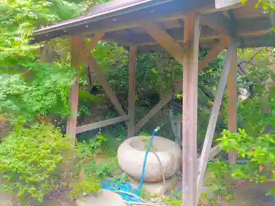 月中庵の手水舎