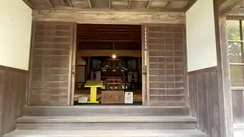 旧龍雲寺の本殿・本堂