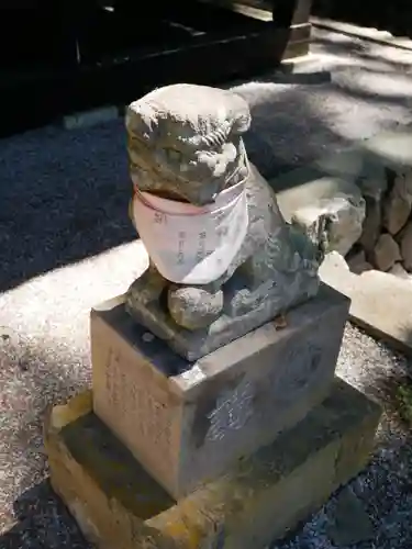 三峯神社の狛犬