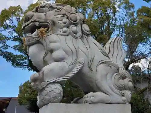 富知六所浅間神社の狛犬