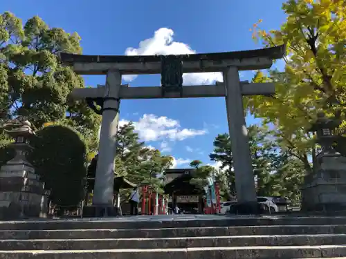 豊国神社の鳥居