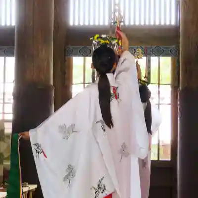 吉備津神社の神楽