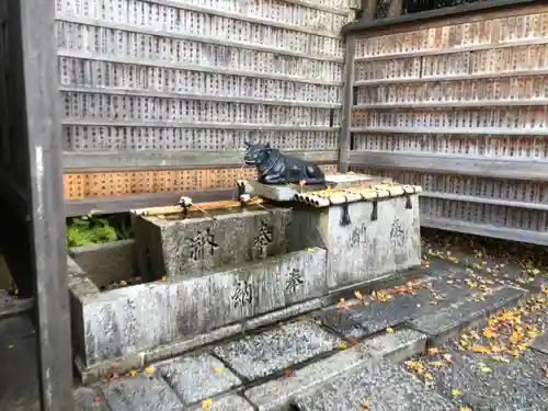 菅原院天満宮神社の手水舎