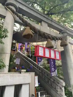 十番稲荷神社の鳥居