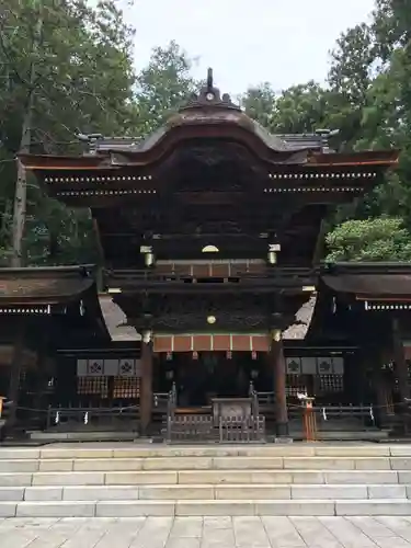 諏訪大社下社秋宮の本殿・本堂