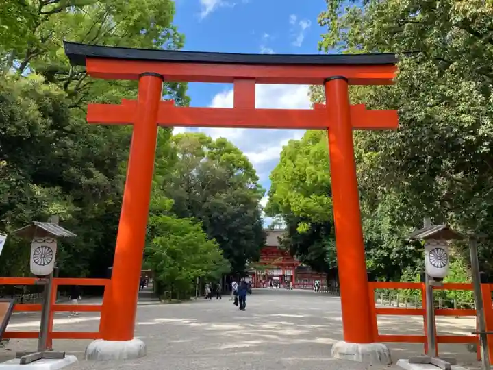 賀茂御祖神社(下鴨神社)の鳥居