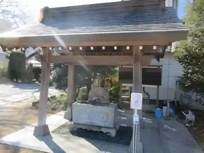 長泉寺の手水舎