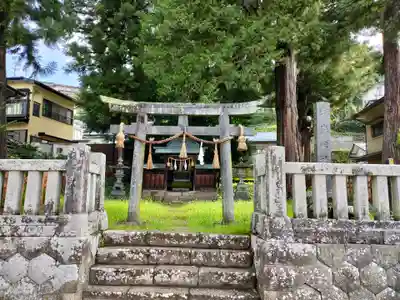 御作田社の鳥居