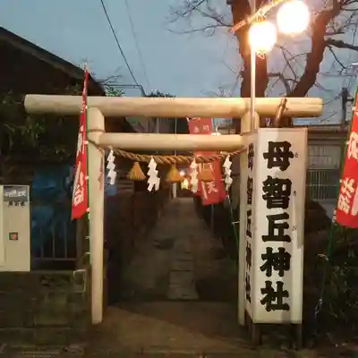 母智丘神社の鳥居