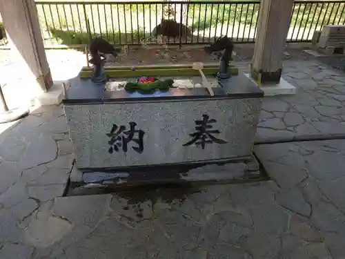 美幌神社の手水