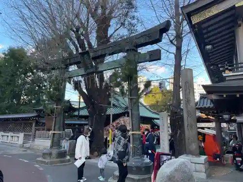 湯島天満宮の鳥居