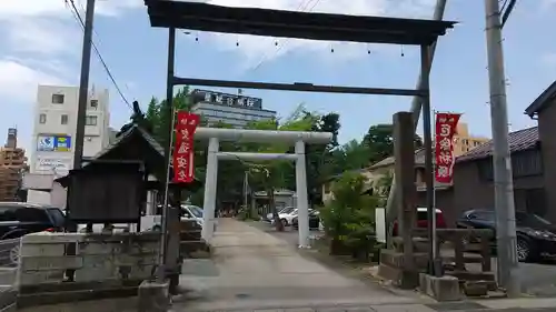 阿邪訶根神社の鳥居