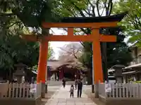 旗岡八幡神社の鳥居