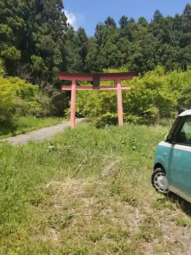 矢背負稲荷神社の鳥居