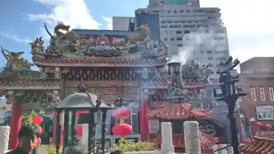 横濱関帝廟の本殿・本堂