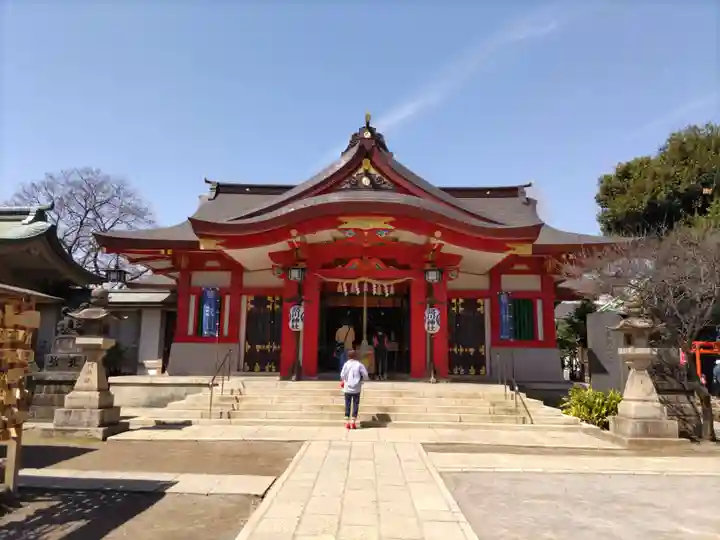 品川神社の本殿・本堂