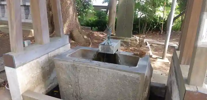 山野浅間神社の手水舎