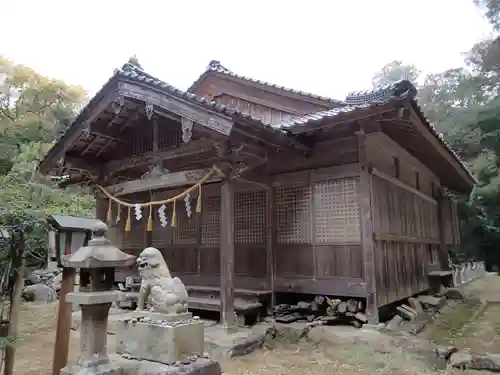 銀山上神社の本殿・本堂