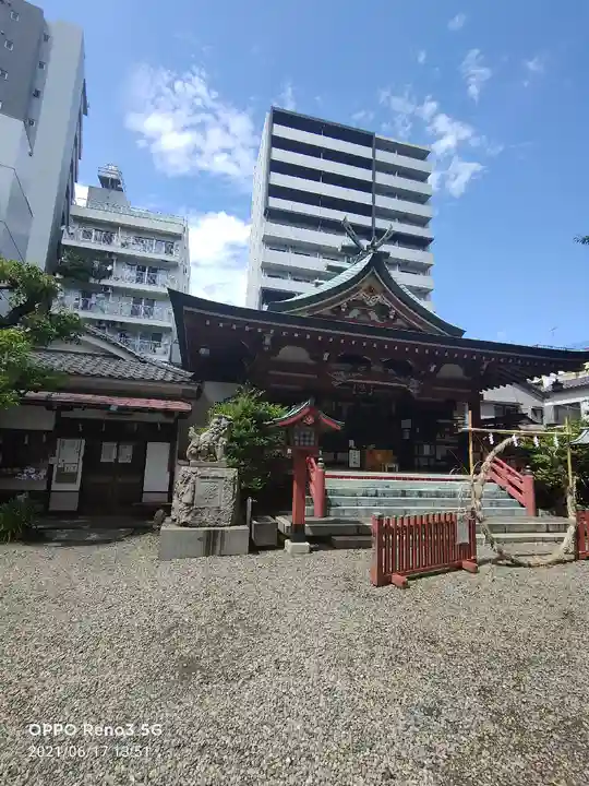 秋葉神社の本殿・本堂