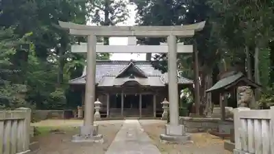 上諏訪神社の鳥居