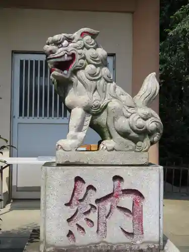 菅谷神社の狛犬