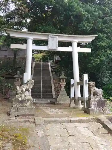 大川八幡神社の鳥居