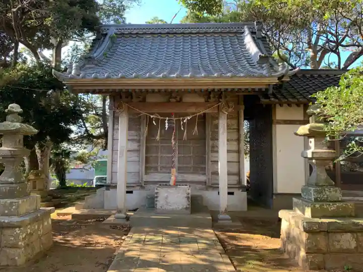 有政神社の本殿・本堂