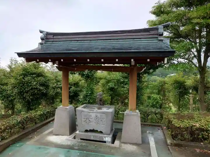 浅間神社の手水舎