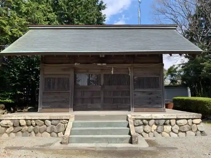 神明宮の本殿・本堂