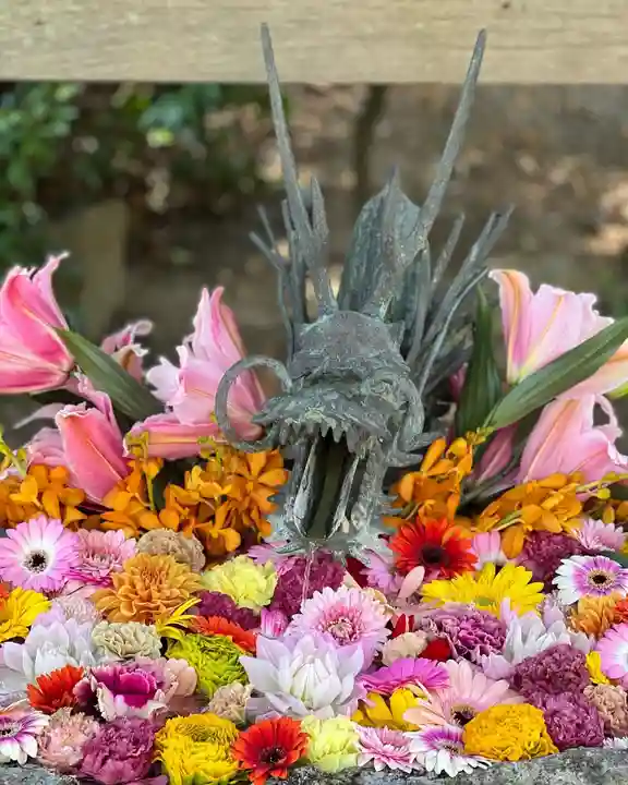 彌都加伎神社の手水舎