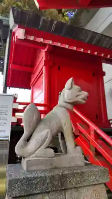 清水稲荷神社の狛犬