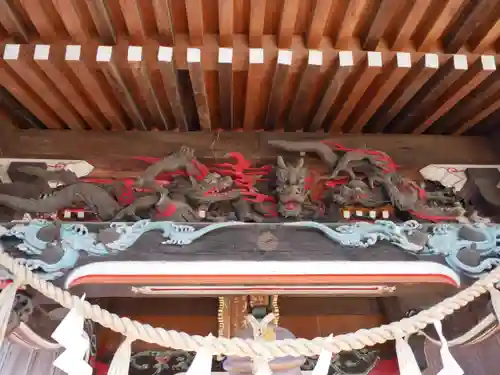 龍ケ崎八坂神社の本殿