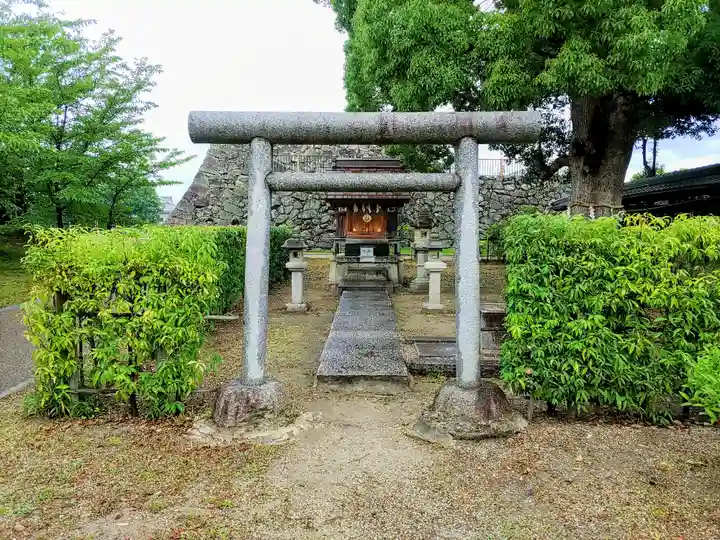 柳澤神社の鳥居