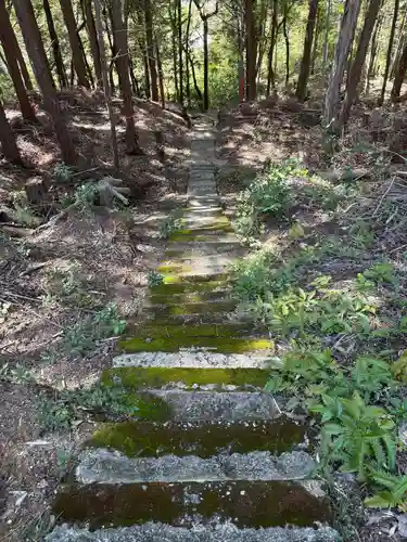 筏地役神社の周辺