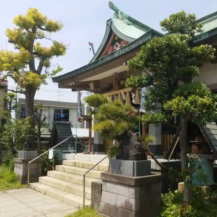 白髭神社の本殿・本堂