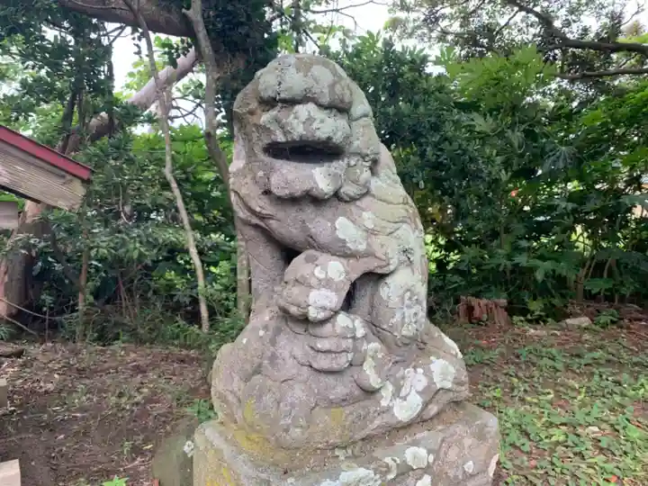 賀茂神社の狛犬
