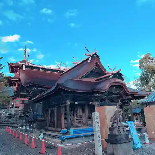 柏原八幡宮の本殿・本堂