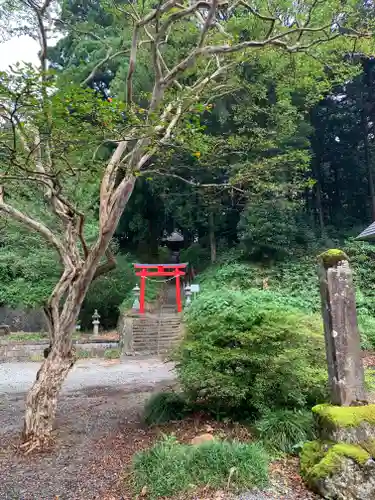 村山浅間神社の鳥居