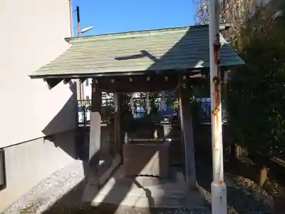 杉山神社（和田町）の手水舎